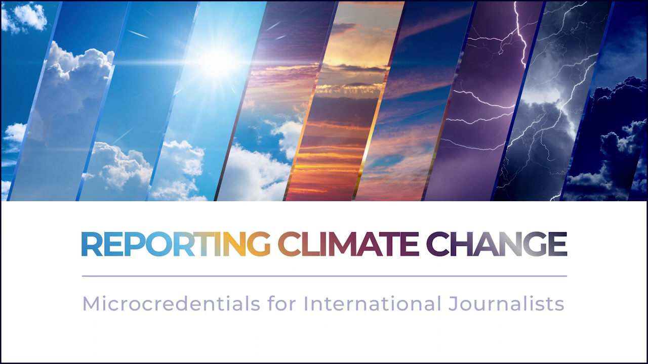 A new extended edition of the e-learning course “Reporting Climate ...